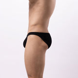 Cotton-Style Breathable Ribbed Triangular Briefs