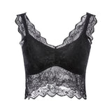 Mulberry Silk-Trimmed Bra