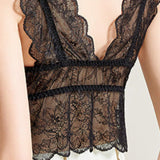 Mulberry Silk-Trimmed Bra