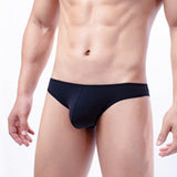 Cutout Back Men's Jock Brief with Supportive Pouch