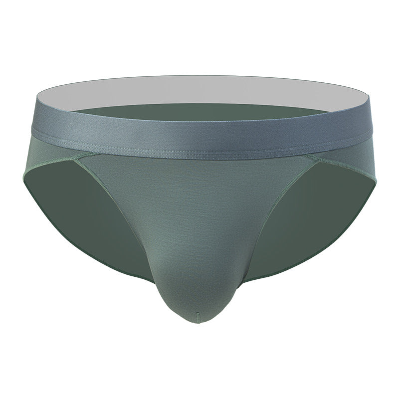 Ice Silk & Modal Breathable Bulge Pouch Briefs