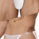 Ice Silk Transparent Side-Strap Thong