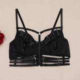 Strap Hollow Lingerie Set