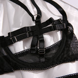 Strap Three-Piece Sexy Lingerie Set