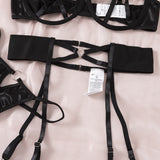 Hollow-Out Sexy Lingerie Set