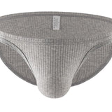 Cotton-Style Breathable Ribbed Triangular Briefs