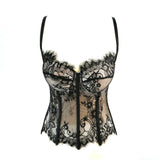 Lace Corset Bustier Top