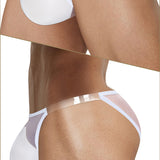 Ice Silk Transparent Side-Strap Thong